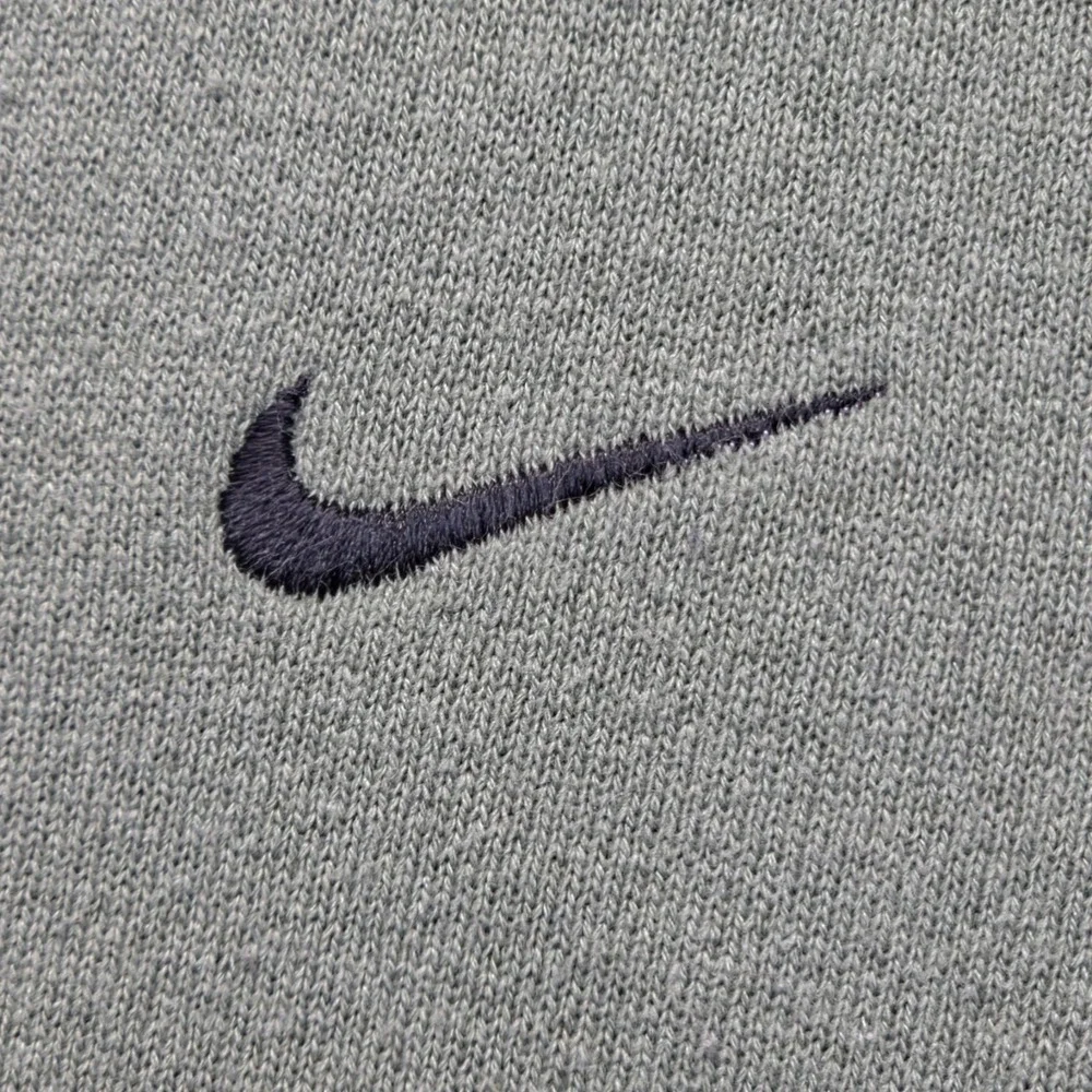 Vintage 90s Nike Center Swoosh Sweatshirt Mens Large Y2K Sage Green Crewneck Gym